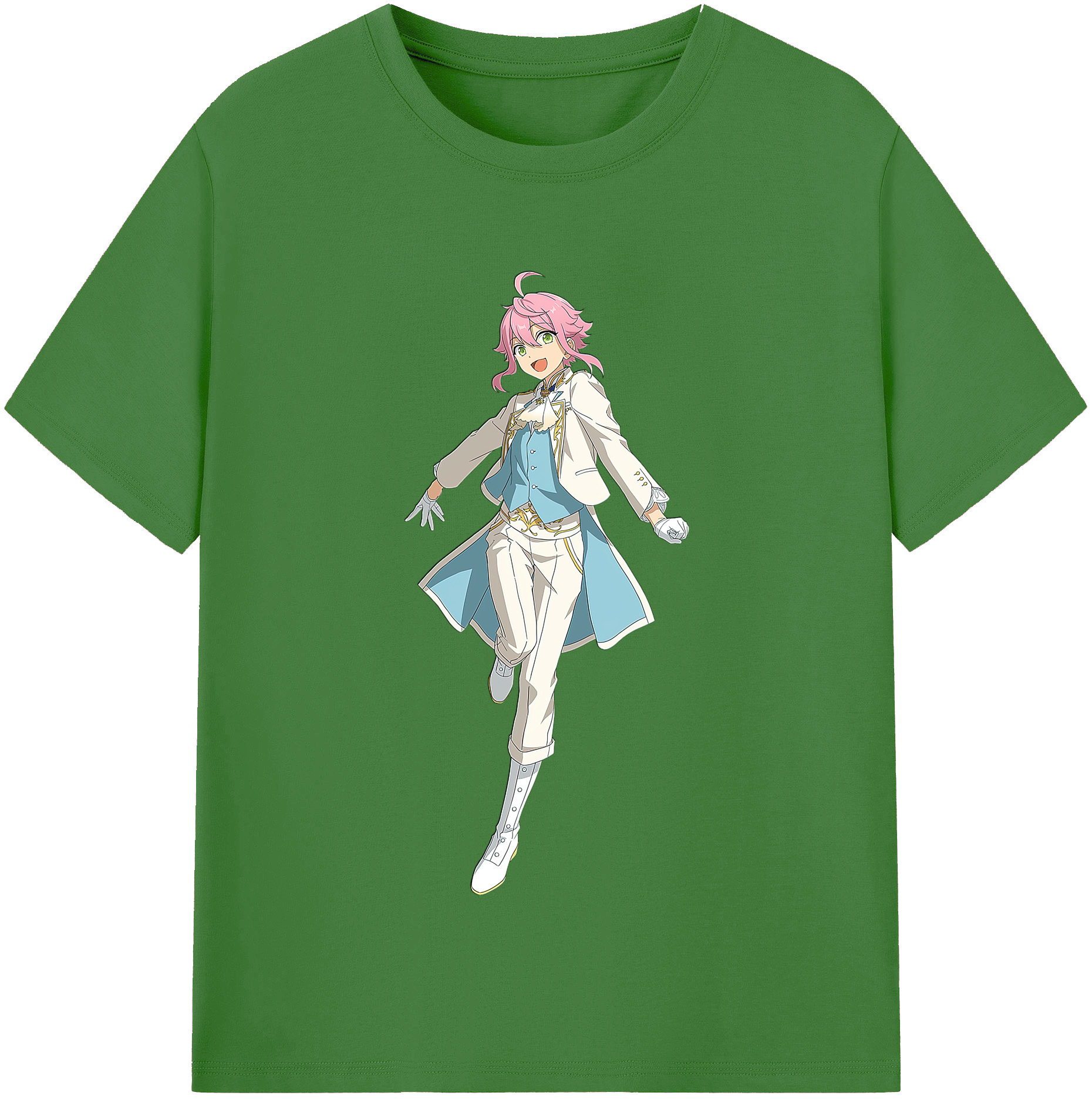 （画像用） あんさんぶるスターズ! Ensemble Stars レディースカジュアルプリントTシャツ（綿100％）